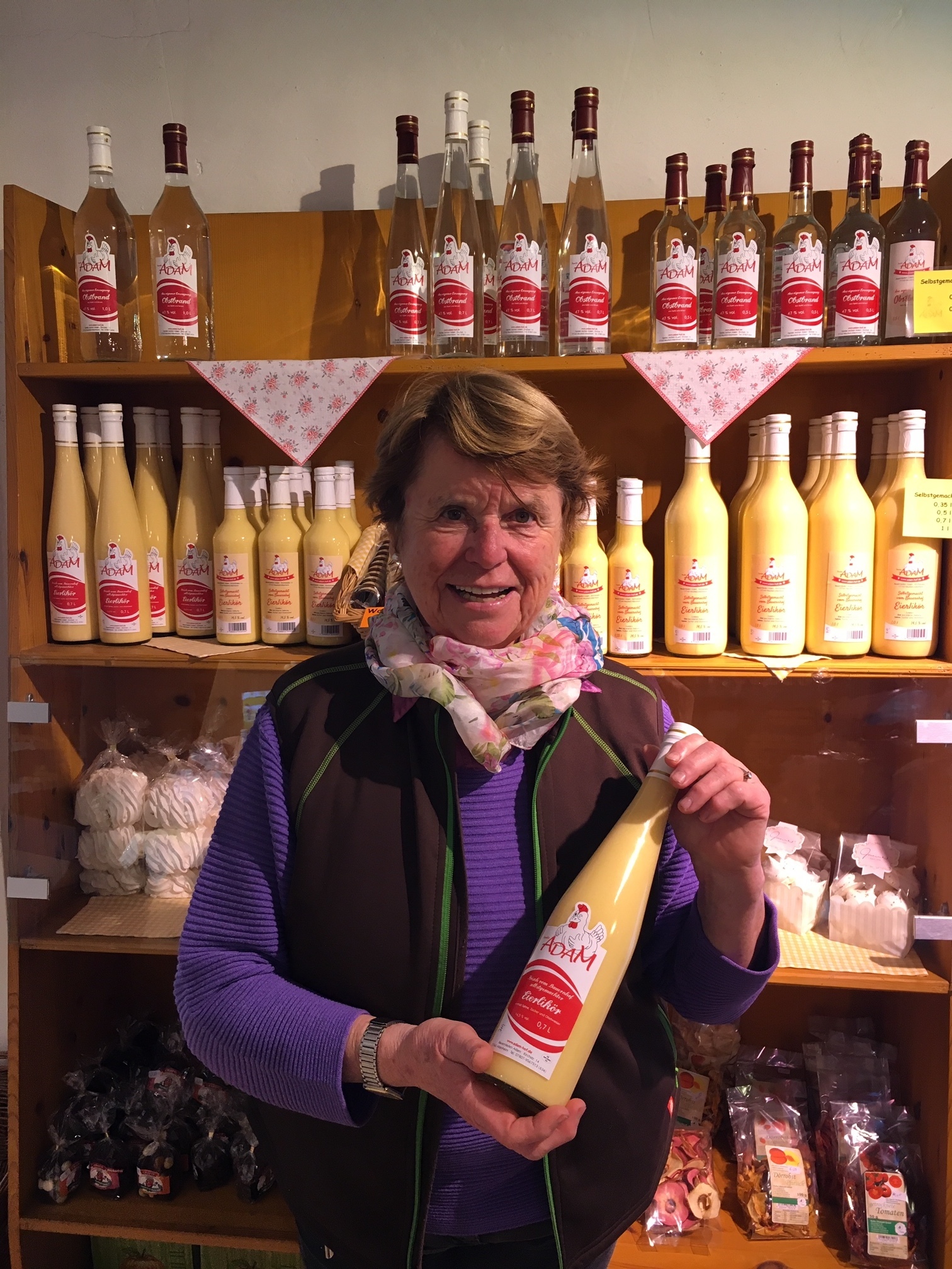 Helga Adam, Bauernladen Geflügelhof Adam, Neuried