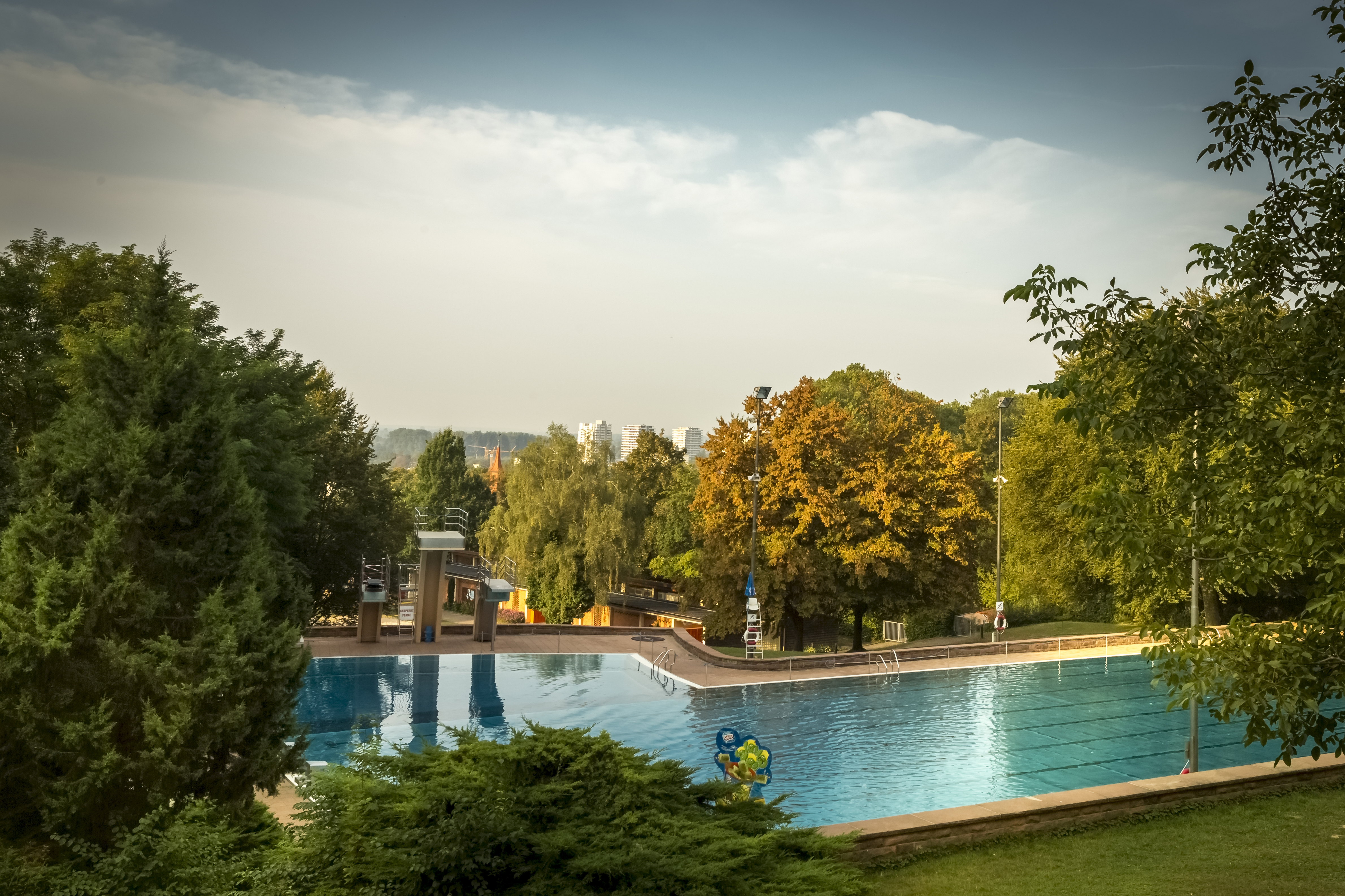Das Terrassenbad öffnet voraussichtlich Mitte Mai seine Pforten.