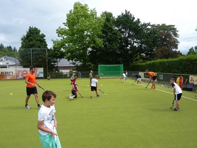 Der Lahrer Hockey-Club hat eine Nachwuchsabteilung – hier beim Training.