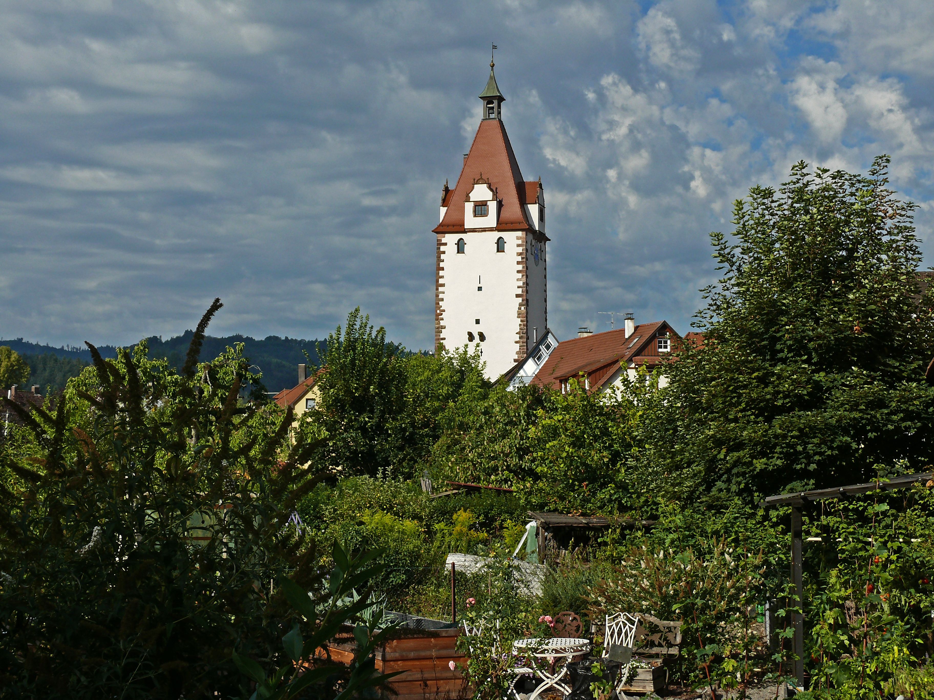 Der Kinzigtorturm, ein Wahrzeichen der Stadt Gengenbach.