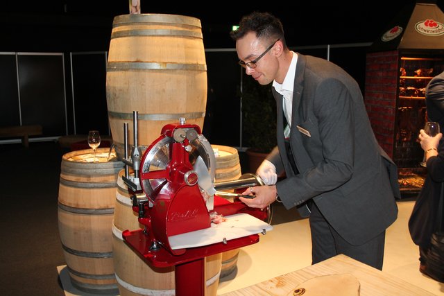 Gutes aus Baden: Schinken hauchdünn aufgeschnitten | Foto: gro