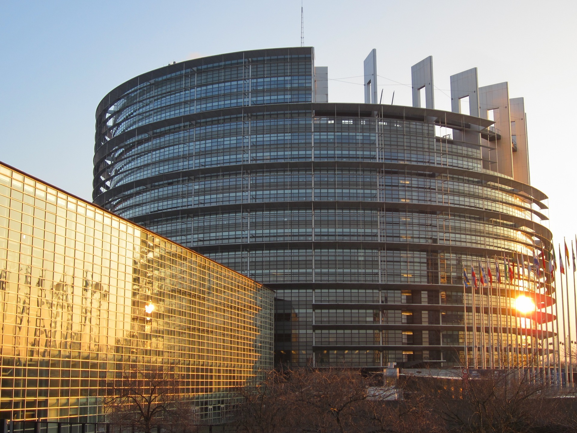 Das Europäische Parlament in Straßburg