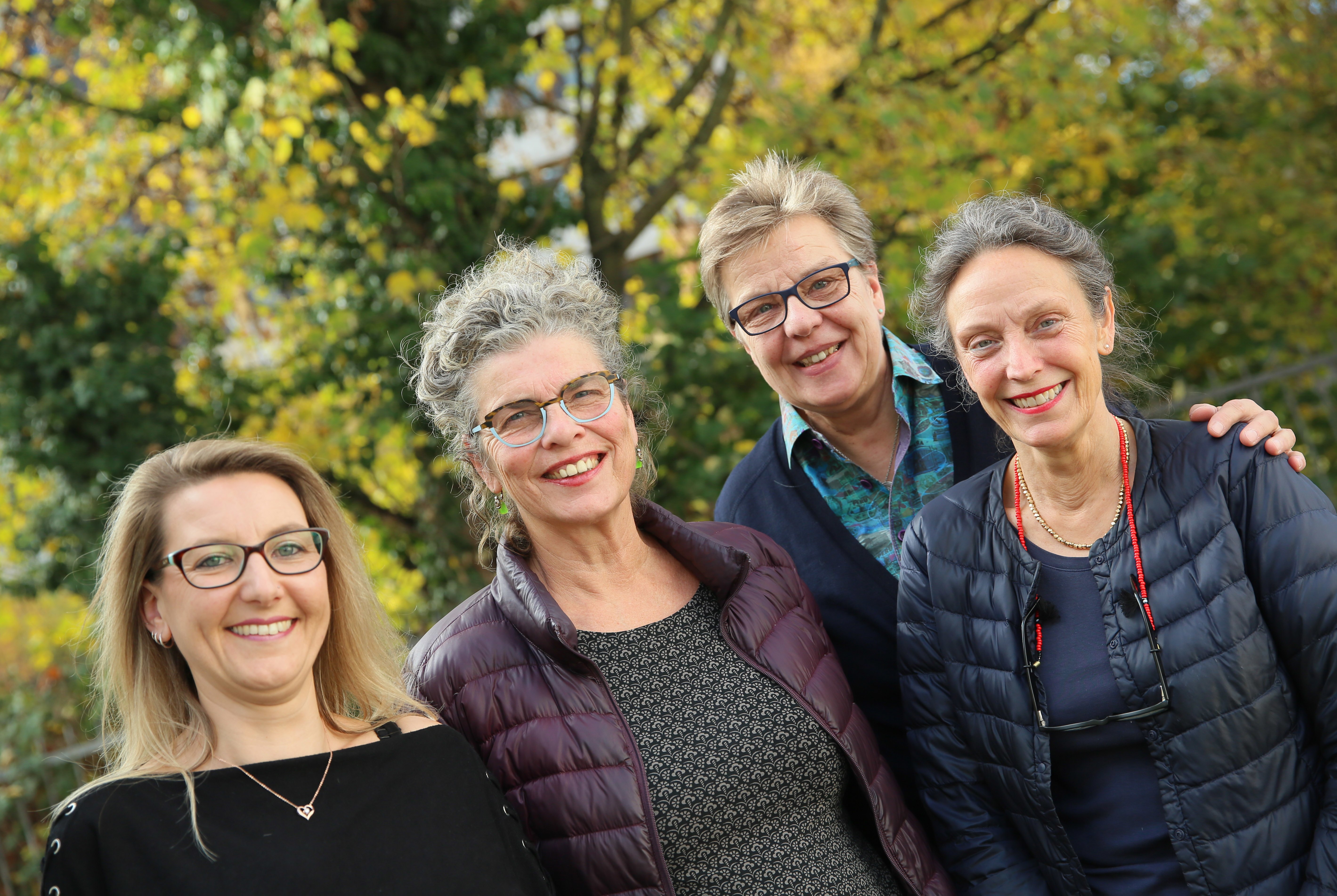 Auf dem Bild sind nur einige, der im Vorstand und im Verein aktiven Frauen: Miriam Sanner, Judith Sieferle, Evelyn Krümmel und Karin Treek