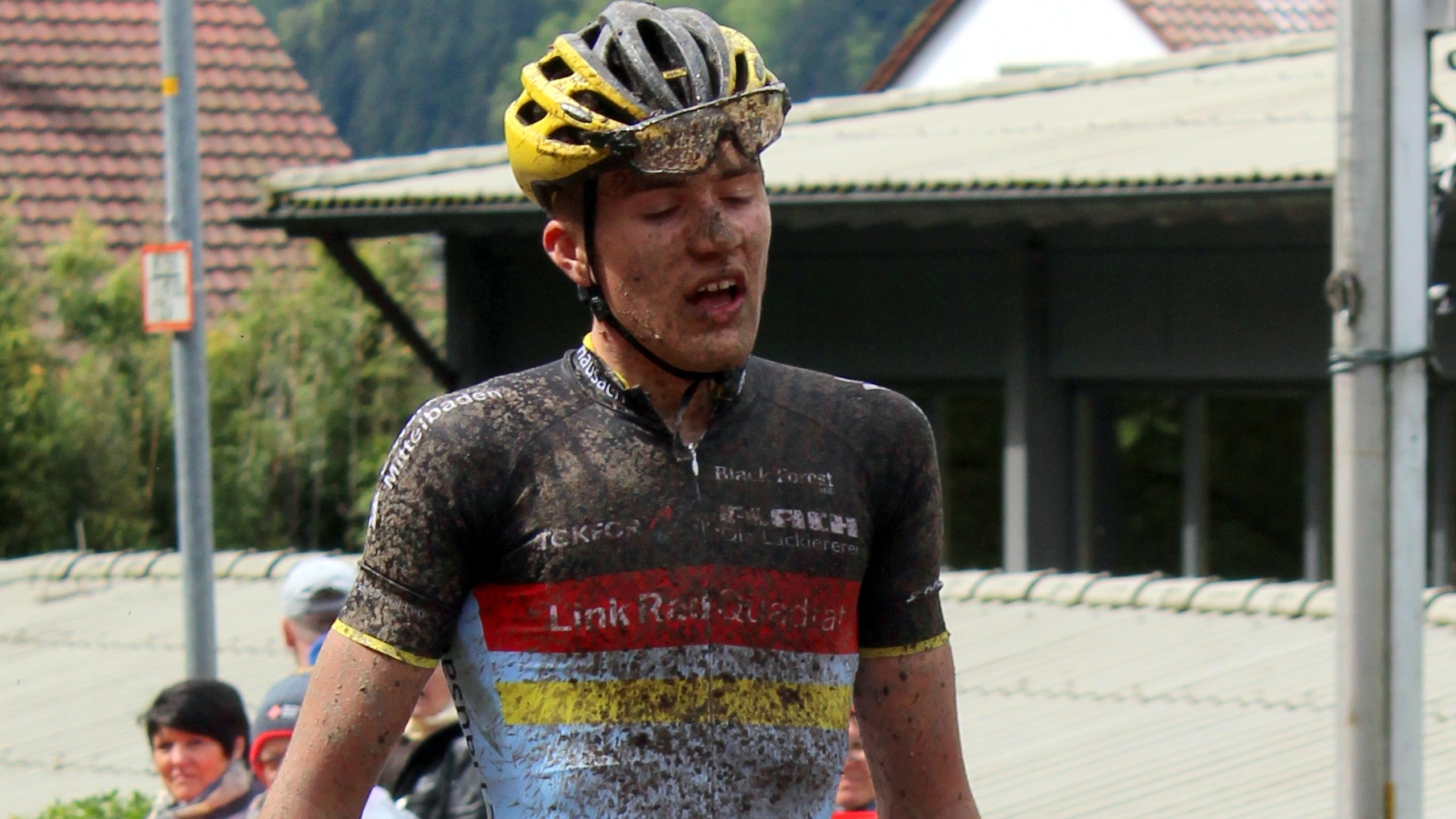 Tim Eble feierte beim Schwwarzwälder MTB_Cup in St. Georgen seinen ersten Saisonsieg.