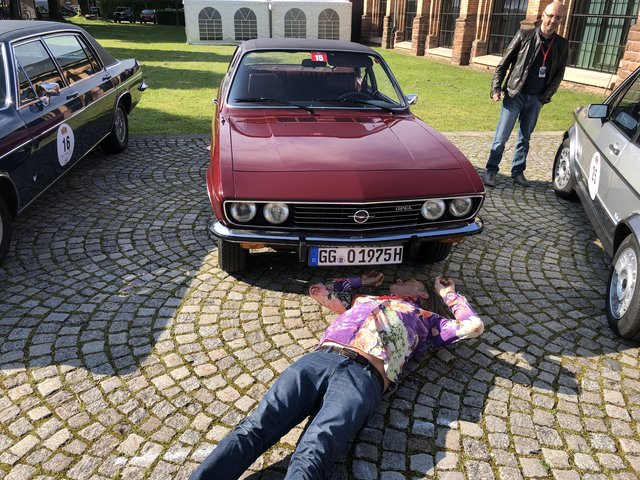 "Schrotti" bei der Arbeit - natürlich nur gestellt | Foto: gro