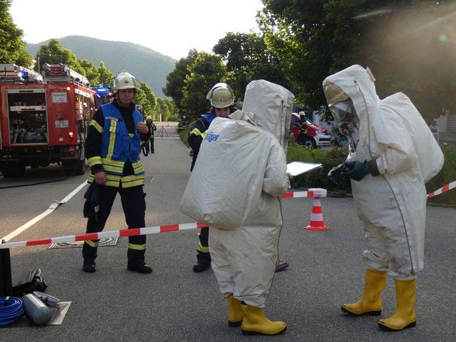 Informationsweitergabe des Einsatztrupps