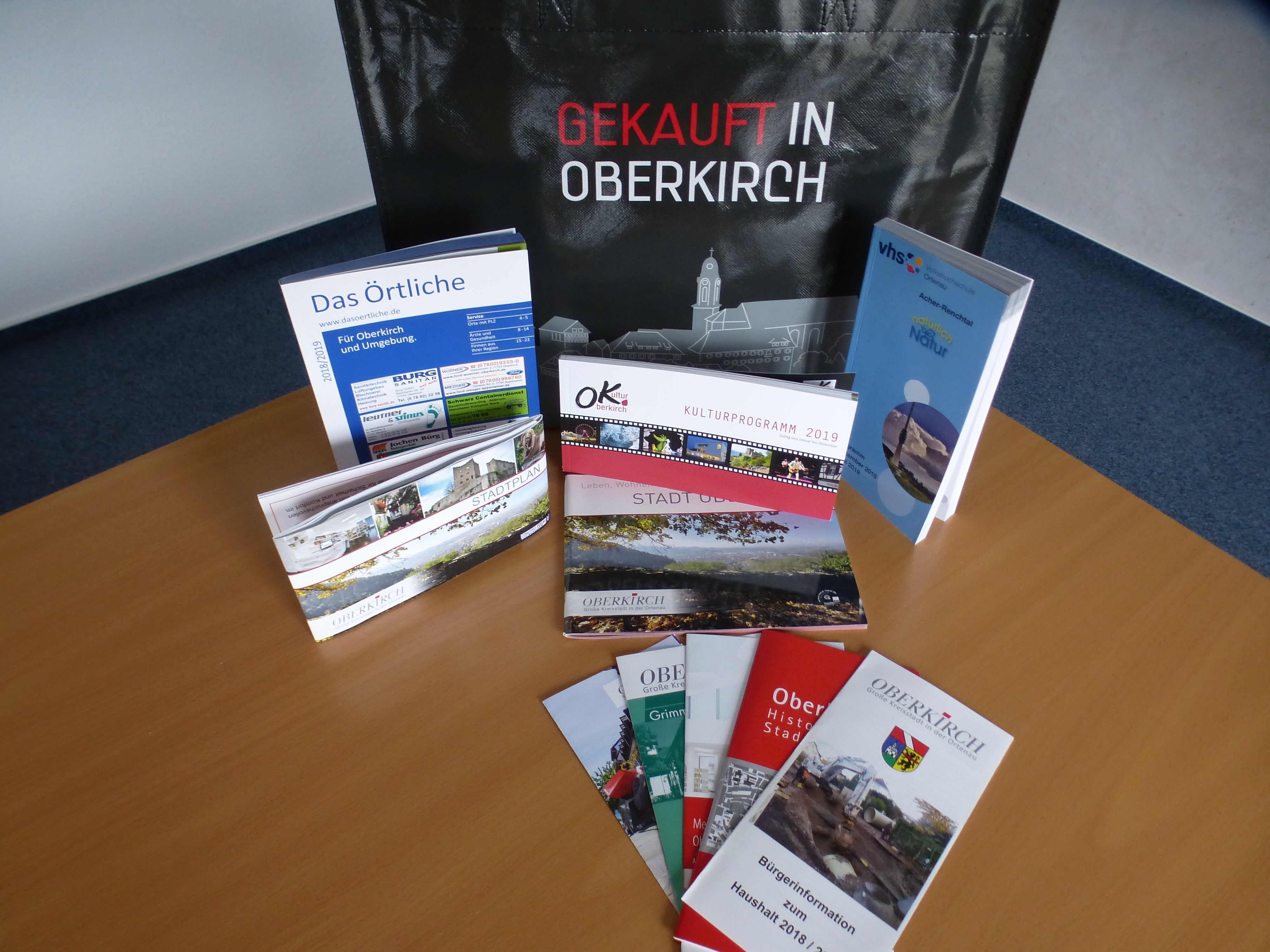 In Oberkirch gibt es eine Tasche mit vielen nützlichen Tipps.
