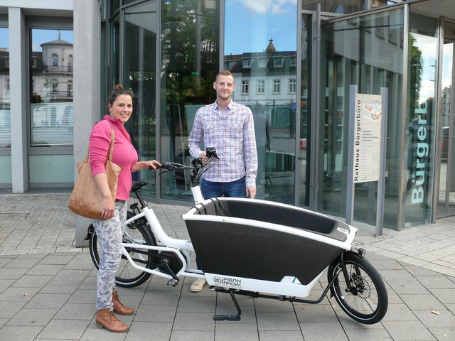 Martin Stehr und Testfahrerin Nicole Thevis