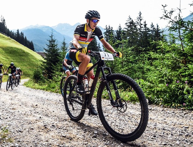 Martin Zehnle holte beim UCI World Series Marathon im Montafon über 130 km und 4800 Hm wichtige UCI Punkte. | Foto: Sportfotograf