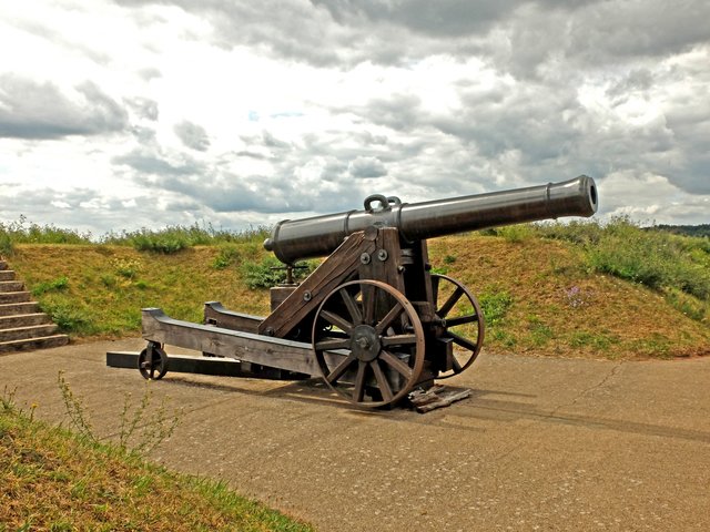 Festungsgeschütz. | Foto: Alfred Schramm