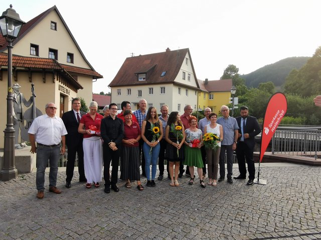 Die Empfänger der Spende der Sparkasse Haslach-Zell | Foto: Gerhard Große
