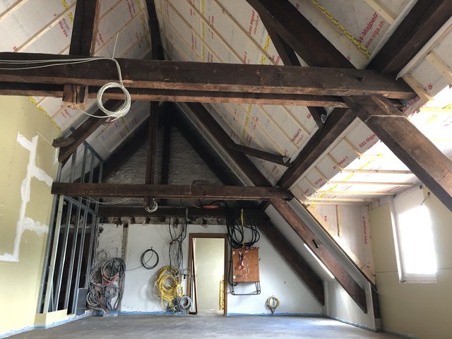 Hier entsteht am Schiller-Gymnasium ein neues Klassenzimmer. | Foto: Stadt Offenburg