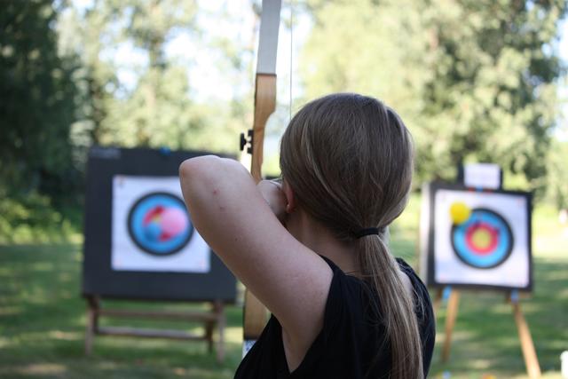Das Ziel fest im Fokus. | Foto: Sabine Herm