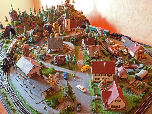 "Fallerhausen" von oben. Die Luftbildaufnahme wurde mit einer "Drohne" erstellt. | Foto: Alfred Schramm