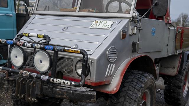 liebevoll hergerichtet der Unimog von Kamerad Karl