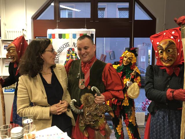 Verlegerin Isabel Obleser und Hexenmeister Sven Schaller | Foto: gro