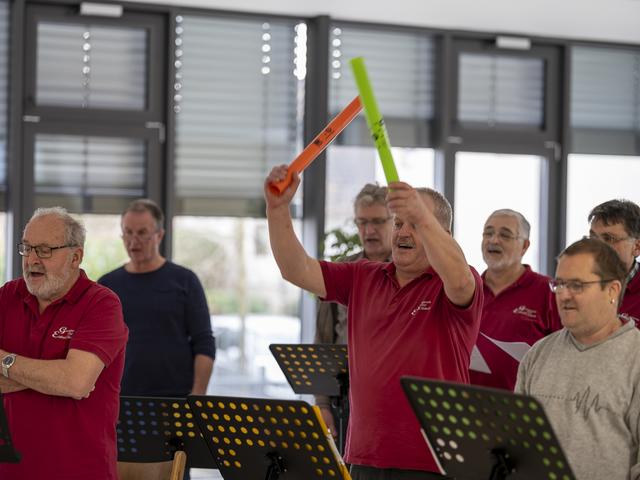 Männerstimmen mit Rythmus-Unterstützung | Foto: Gerhard Große