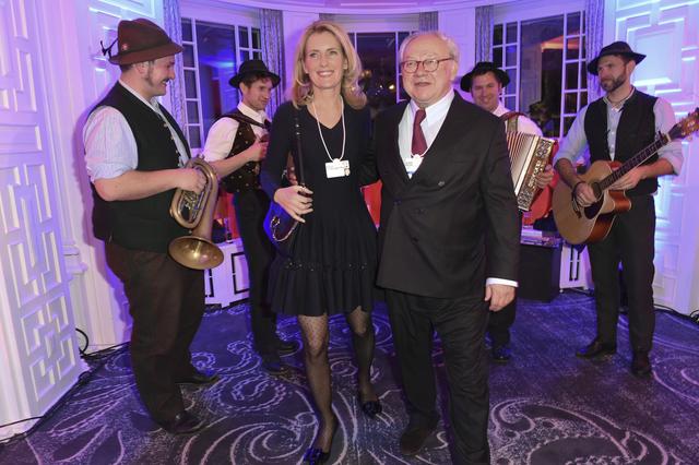 Hubert Burda und seine Frau Maria Furtwängler | Foto: Brauerphotos/Hubert Burda Media