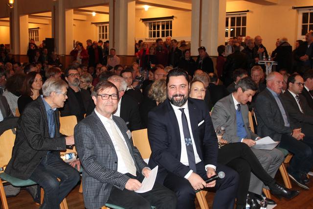Infoveranstaltung zur B33-Umfahrung in der Stadthalle Haslach | Foto: Glaser