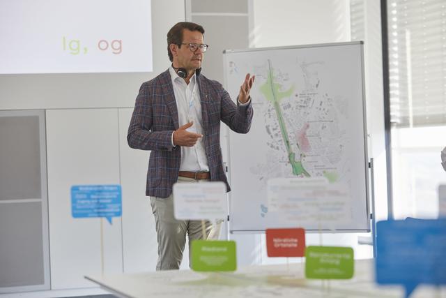 Marco Steffens stellt das Konzept vor. | Foto: Stadt Offenburg