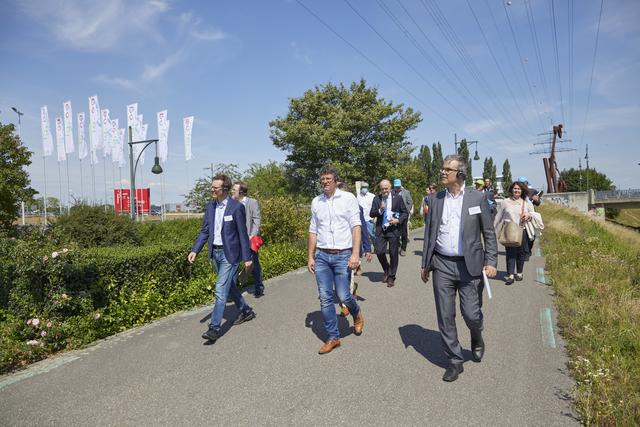 Die Experten konnten sich von der Stadtnähe überzeugen. | Foto: Stadt Offenburg
