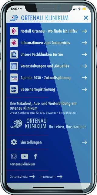 Bequem mit der App registrieren | Foto: Foto: Ortenau Klinikum
