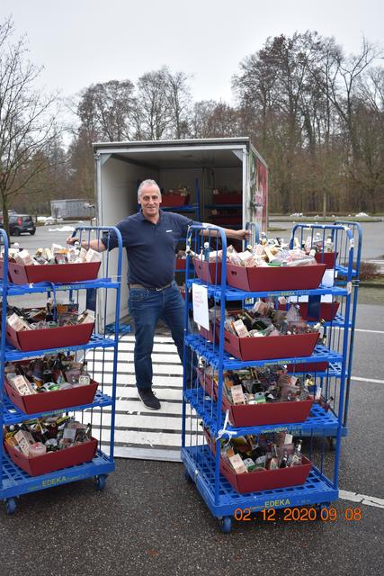 Die Gourmet-Körbe kamen prima an. | Foto: Christian Wenzel