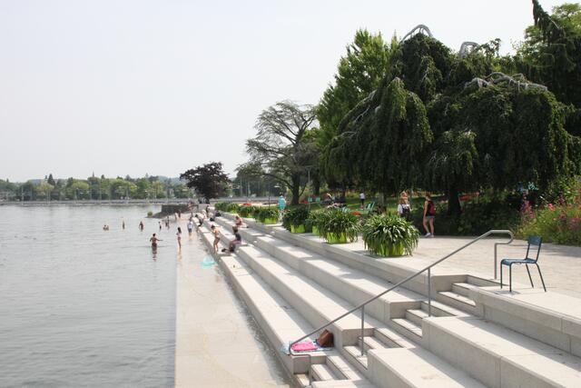 Die Uferstufen in Lindau  | Foto: Florian Würth/Stadt Offenburg