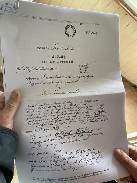 Eine Kopie alter Akten | Foto: gro