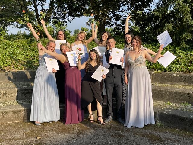 Jetzt kann die Party beginnen...