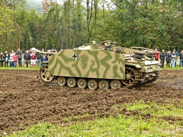 Das hier gezeigte Sturmgeschütz III war das meistgebaute Vollkettenpanzerfahrzeug der deutschen Wehrmacht. Als Panzerjäger war das Sturmgeschütz III zur Abwehr von Kampfpanzer sehr erfolgreich. | Foto: Alfred Schramm