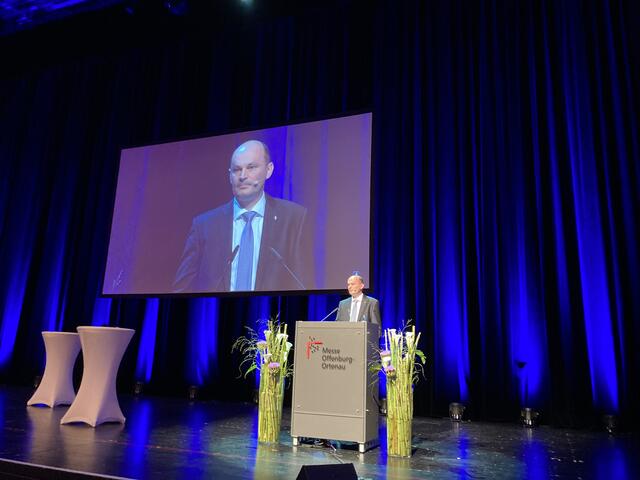 Prof. Dr. Stephan Trahasch hielt seine Antrittsrede. | Foto: gro