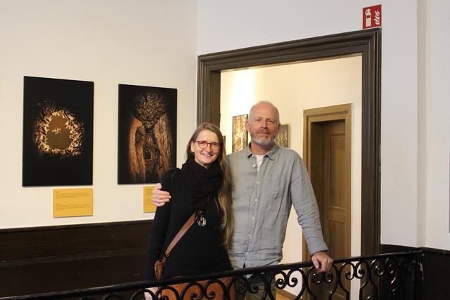 Silke und Ingo Arndt im Museum Haus Löwenberg | Foto: Stadt Gengenbach