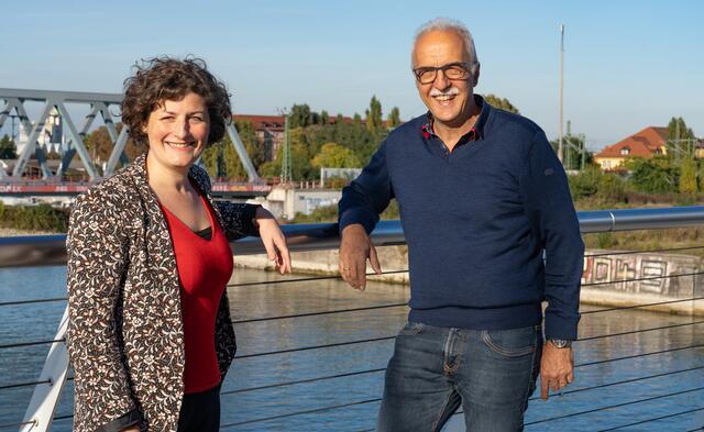 Informelles Treffen zwischen den OB aus Straßburg, Jeanne Barseghian und Toni Vetrano | Foto: Stadt Kehl