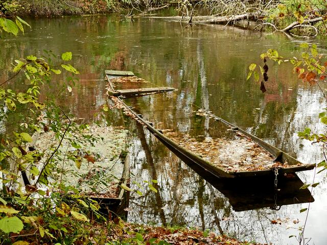Mit dem Kahn fährt so schnell kein Fischer mehr! | Foto: Alfred Schramm