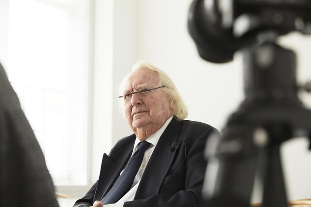 Preisträger Richard Meier bei der Verleihung in New York | Foto: Karsten Staiger