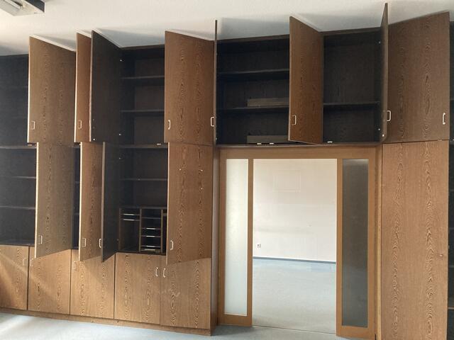 Räume und Schränke im historischen Rathaus sind bereits ausgeräumt. | Foto: mak