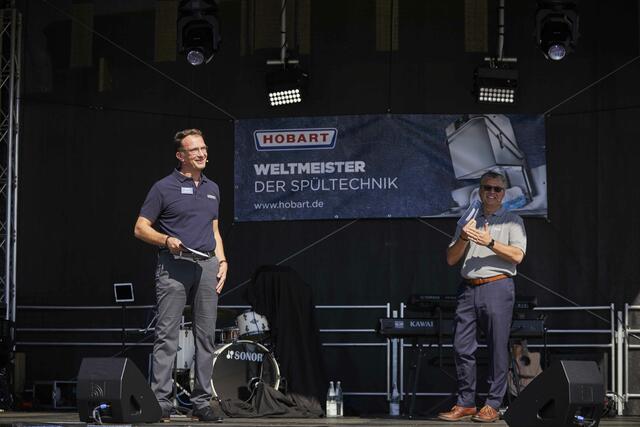 Geschäftsführer Manfred Kohler und Silvio Koch | Foto: Hobart