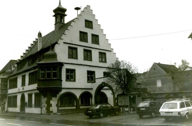 Ein Renaissancebau - das Kippenheimer Rathaus in den 70er-Jahren | Foto: Gemeinde Kippenheim