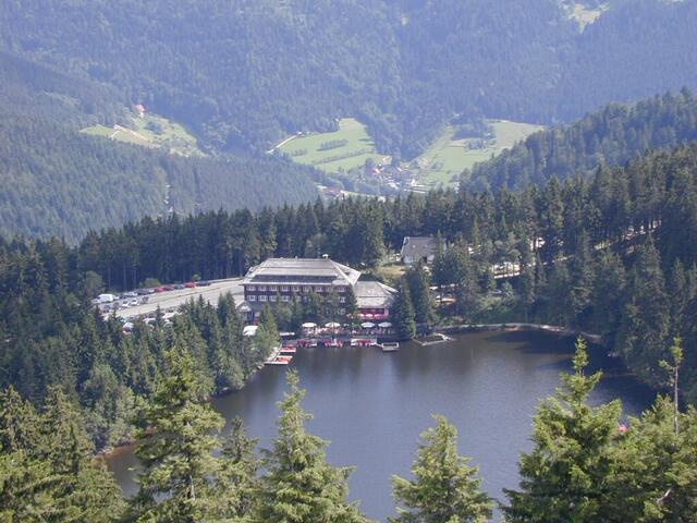 Aussicht mit Blick auf den Mummelsee Ende der 90er-Jahre | Foto: Archivfoto Gemeinde Seebach