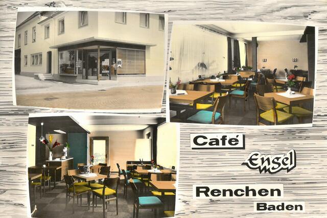 1972 stand in der Renchner Haupstraße 66 noch das Café "Engel" | Foto: Stadt Renchen