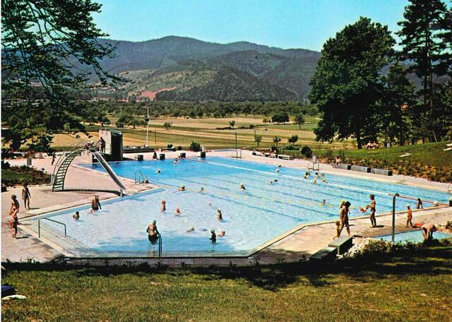 Das Waldterrassenbad Biberach in den frühen 70er-Jahren | Foto: Gemeinde Biberach
