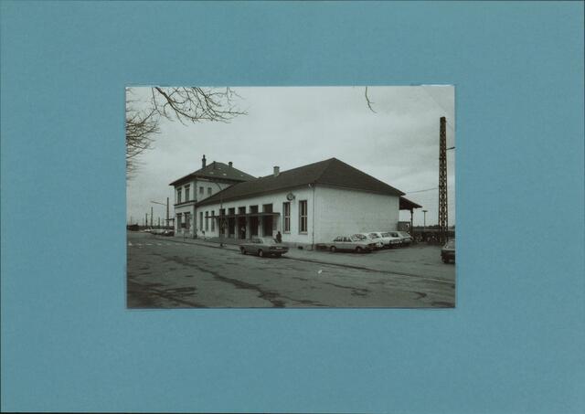 Das alte Acherner Bahnhofsgebäude damals in den 1970er-Jahren | Foto: Manfred Eckstein
