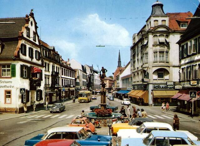 Ein historisches Schätzchen - die Offenburger Innenstadt 1972 | Foto: Susanne Giesler