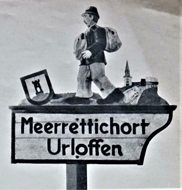 Appenweier, Ortsteil Urloffen - Ortsschild aus den 70er-Jahren | Foto: Siegfried Spengler