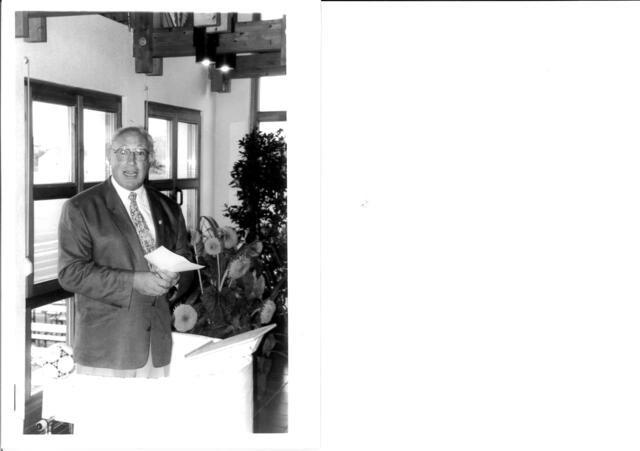 Karlheinz Axt in seiner Funktion als KFV-Vorsitzender im Jahr 1992 | Foto: Archivfoto: eb