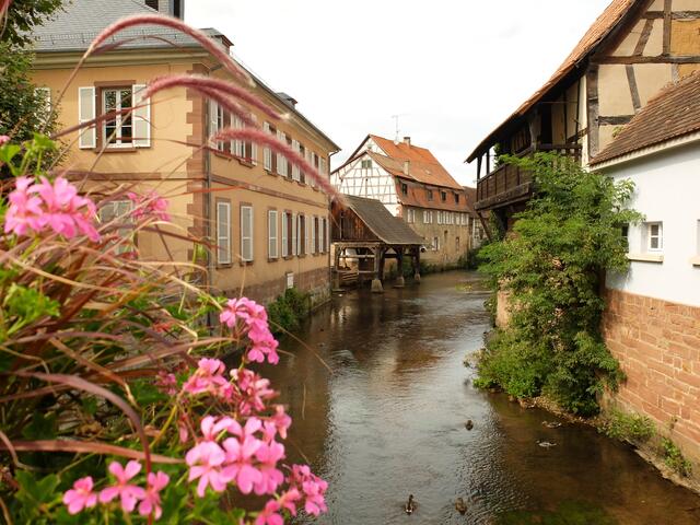 In dem Städtchen Woerth mit seinen ca. 1726 Einwohnern gibt es einige nette Ecken und Denkmäler anlässlich der Schlacht bei Woerth zu entdecken.  | Foto: Alfred Schramm