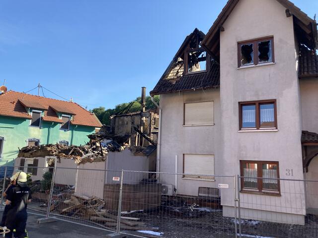 Sechs Gebäude in der Talstraße und Strittmatt brannten aus. | Foto: gro