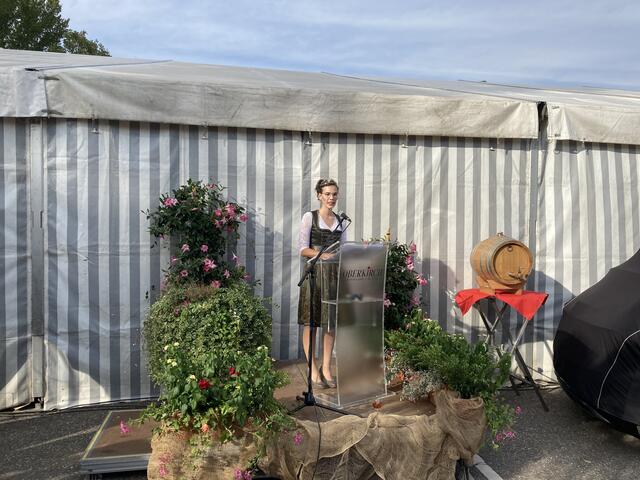 Katja I. bei ihrer Antrittsrede | Foto: mak