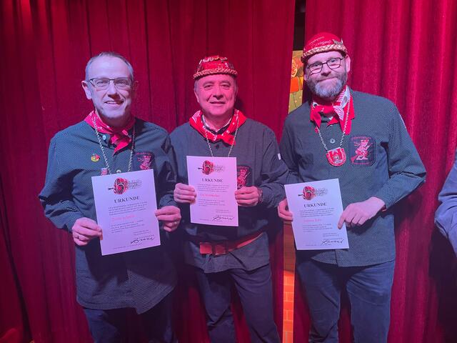 Patric Schmidt, Eric Waldhecker, Andreas Bahr | Foto: Offenburger Hexenzunft
